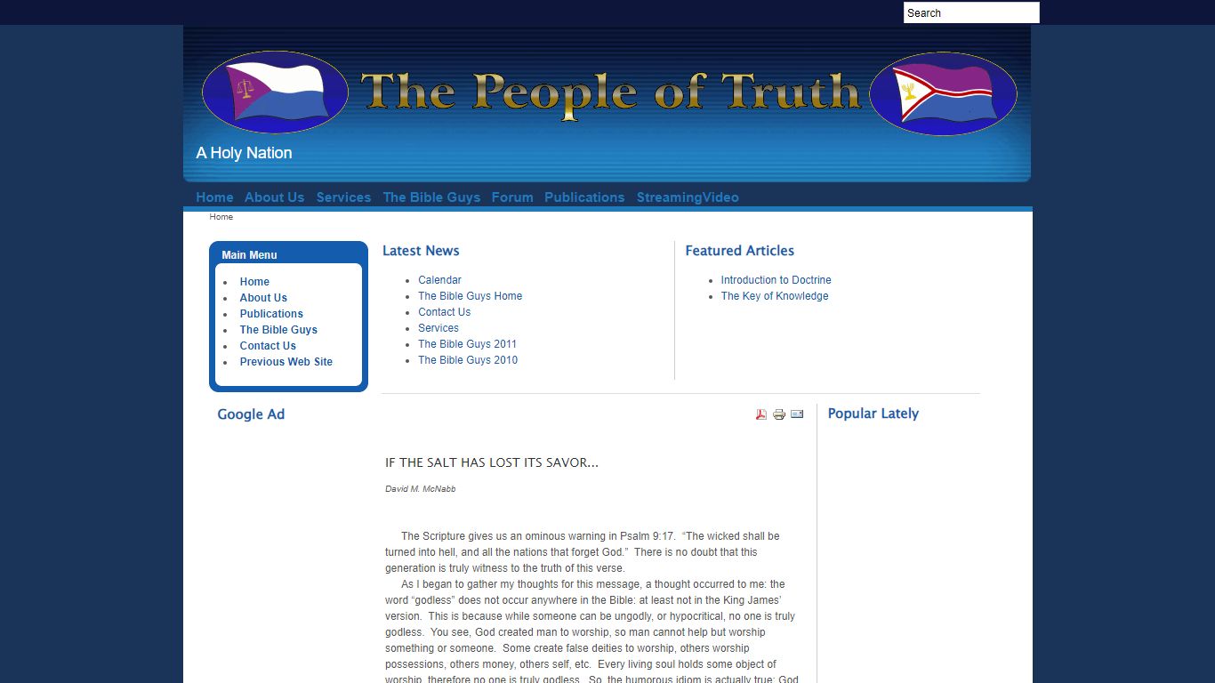 The People of Truth