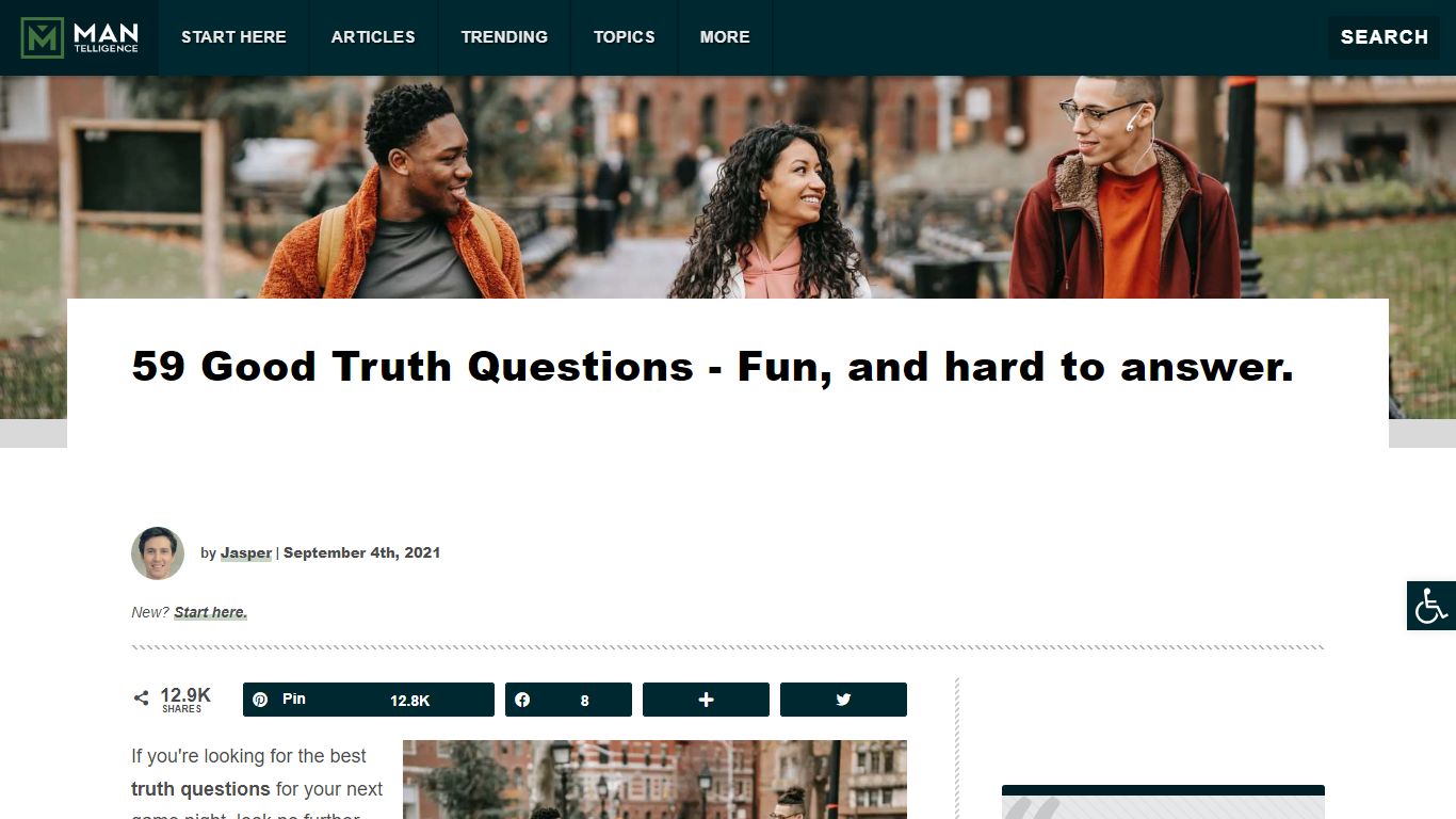 59 Good Truth Questions - Fun, and hard to answer. - Mantelligence
