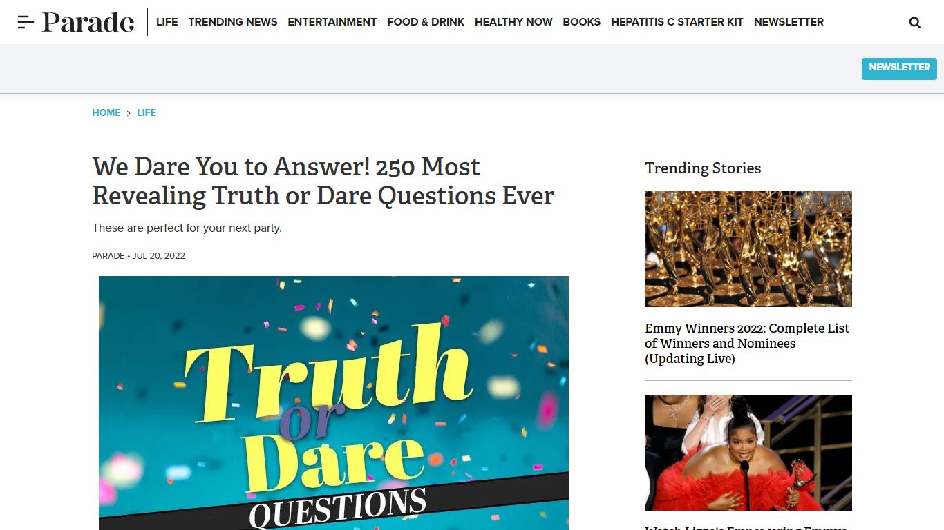 250 Truth or Dare Questions—Good Truth Questions - Parade ...